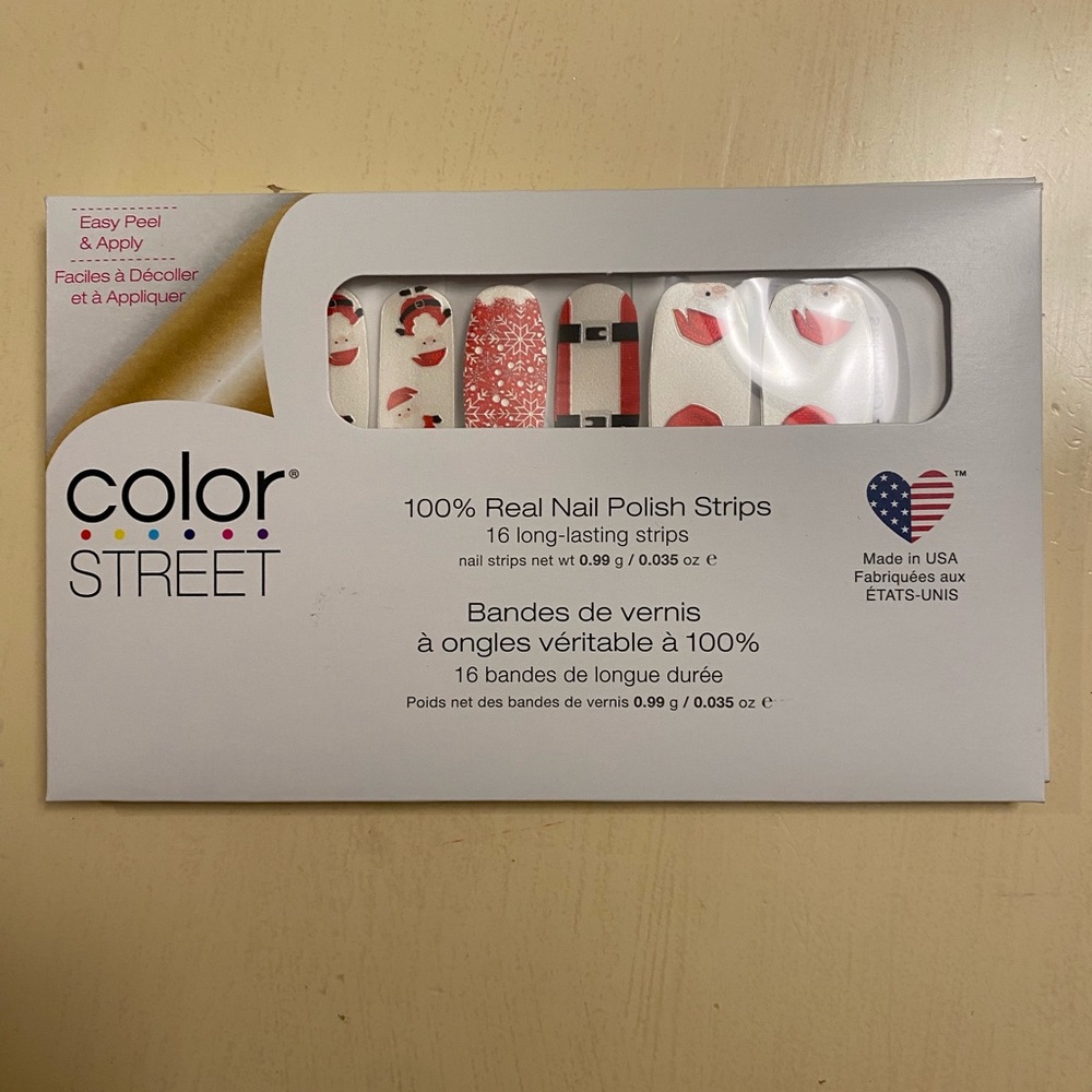 Retired Nib color street Father Christmas